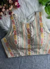 Rk Blouse Faux Georgette With Heavy Embroidery Work Navratri Special Blouses Wholesale Distributors In India